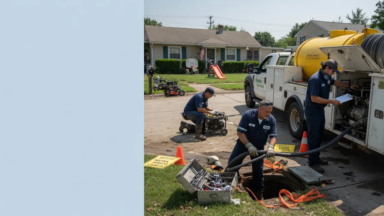 Septic Tank Pumping in Meadow Lands, PA near me